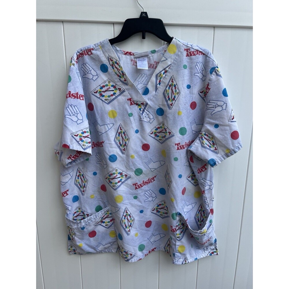 Twister Brand Scrub Top Women's Size 2X